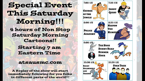 ATSAU Entertainment's Saturday Morning