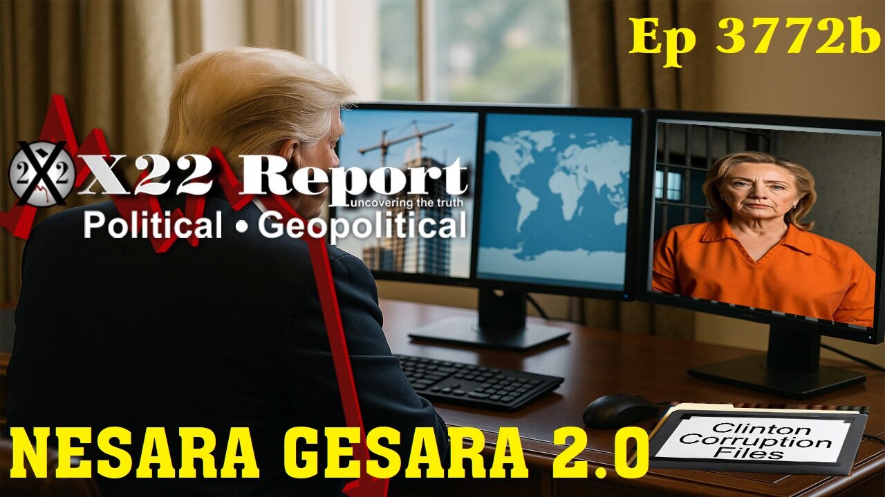X22Report: Ep 3772b -Trump Is In The Process Of Constructing The New America