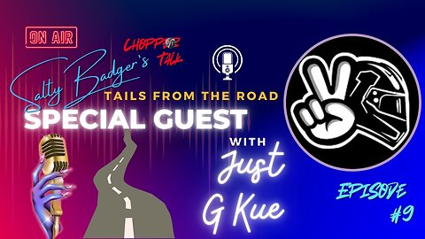 Salty Badgers Chopper Talk Tails from the Road Episode #9 @JustGKue #motorcycle #live #podcast