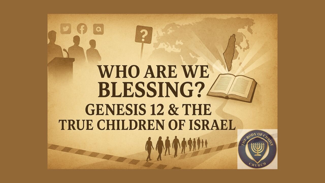 THE BOCC PRESENTS “Genesis 12 Misused: Blessing Abraham vs. Backing Any Modern State”
