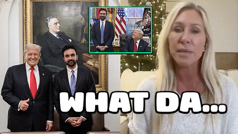 Trump & Mamdani Bro Out, Marjorie Taylor Greene Resigns! LIVE Show.