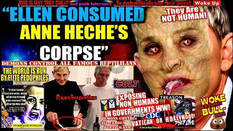 Epstein Files Reveal 'Cannibal' Ellen DeGeneres Ate Anne Heche After Murdering Her