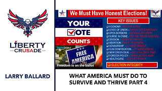 Trump Doctrine What America Must do to Survive and Thrive Part 4