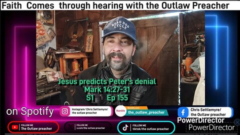 Jesus predicts Peter's denial Mark 14:27-31 S1 Ep 155