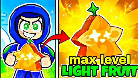 noob light fruit to pro light fruit/Roblox