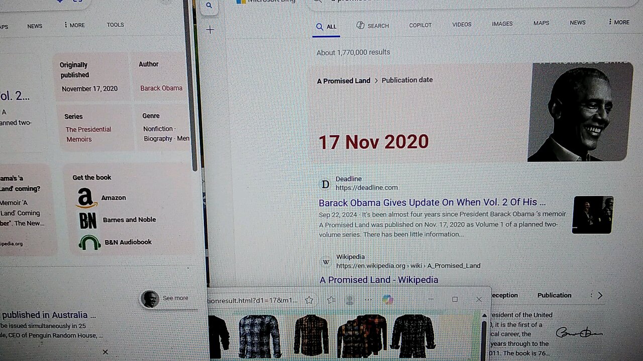 2025. A Promised Land. 8.4.61.