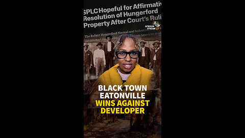 BLACK TOWN EATONVILLE WINS AGAINST DEVELOPER