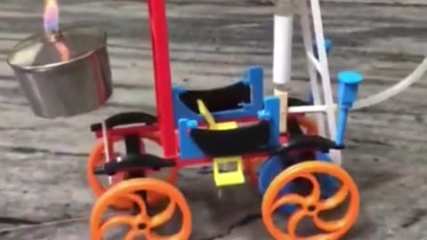 🤯🚗 Watch a Stirling Engine Car Made with Marbles & 3D Printing! | FeedMyCuriosity