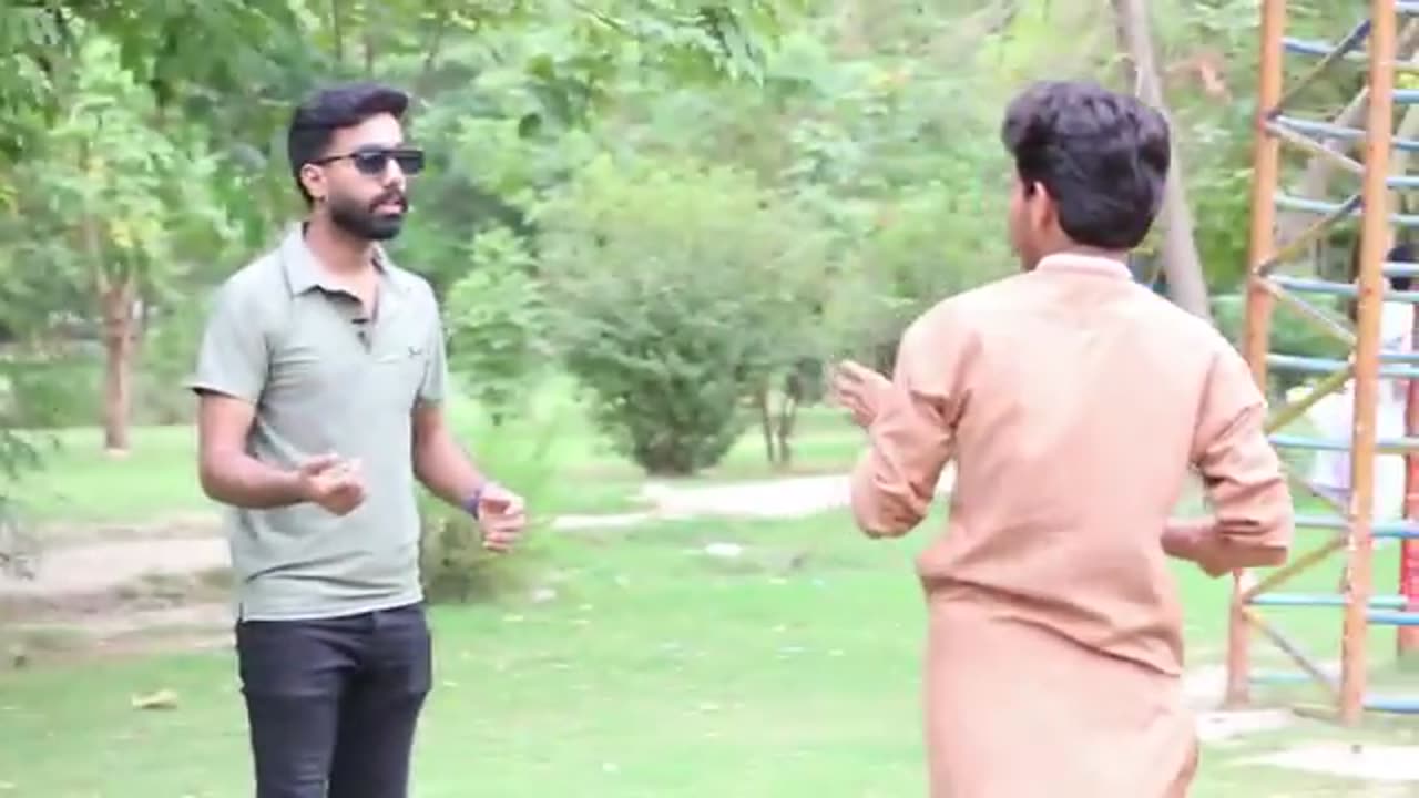Prank on public