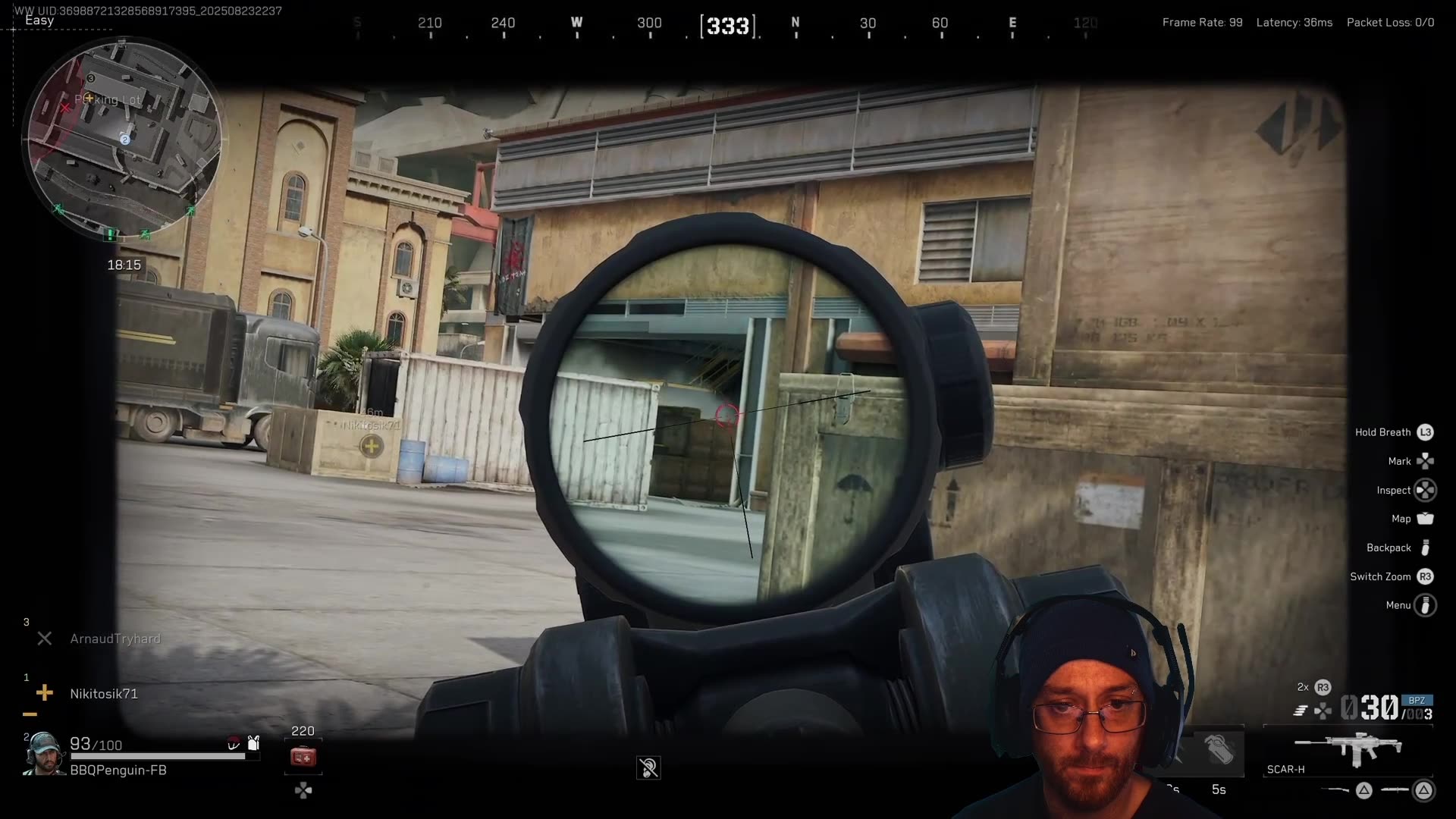 Both squad mates downed. Intense 1 v 2 clutch. 😱