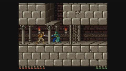 Prince Of Persia (SNES) Walkthrough - Level 8