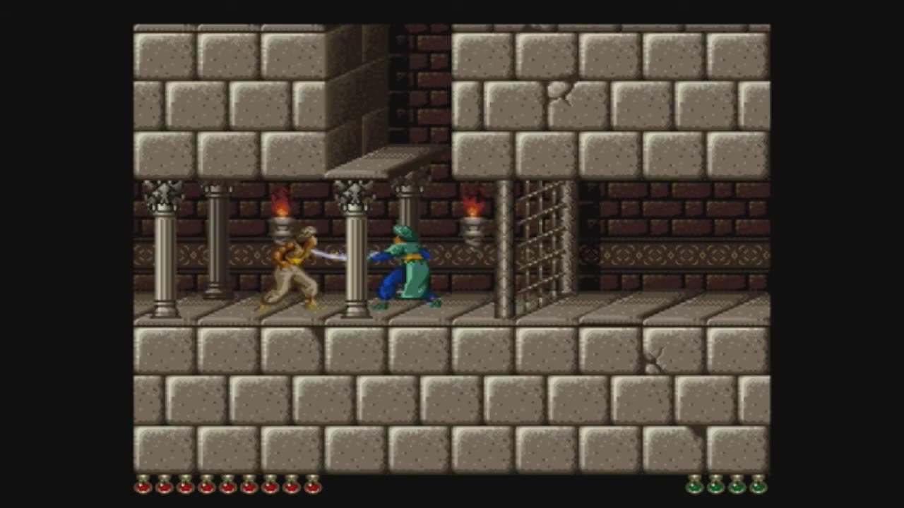Prince Of Persia (SNES) Walkthrough - Level 8
