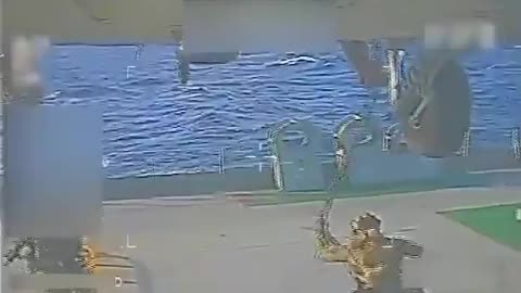 New released video of US seizing oil tanker off coast of Venezuela