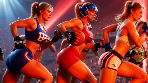 NBA vs UFC vs NFL Girls 🔥 The Most Viral Sports Trend of 2026