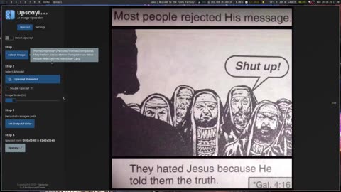 Your Local AI Upscayling For Memetic Usage