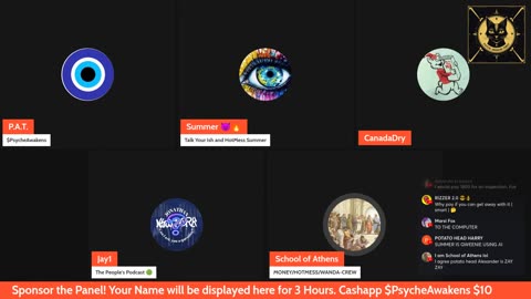 07/24/25 Psyche Awakens VOD: "Thursday Night with Psyche/Guests, Tarot, and of course, Cats 😽"