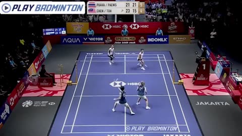 CHEN Tang Jie TOH Ee Wei from Malaysia 🆚 Dechapol PUAVARANUKROH /Supissara PAEWSAMPRAN from Thailand