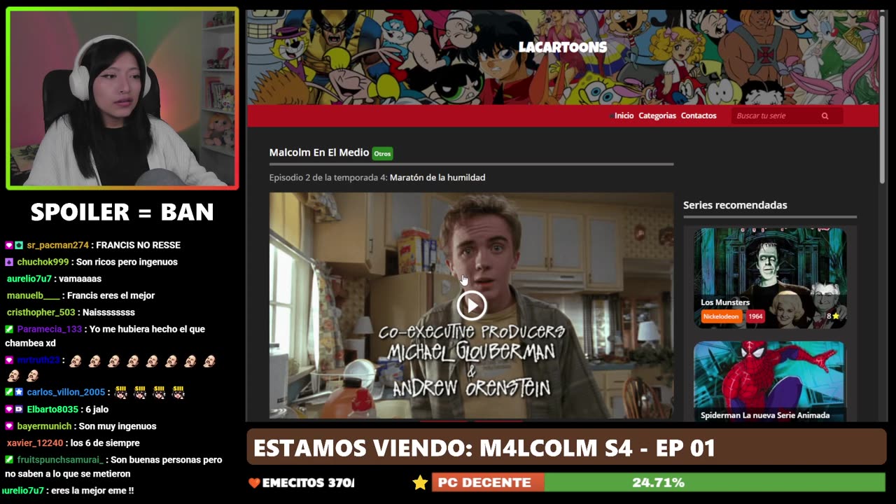 Malcolm in the Middle - S4 cap. 1-2 Reacción
