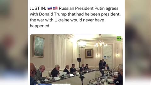 President Vladimir Putin Agrees w/ President Trump 6.19.25