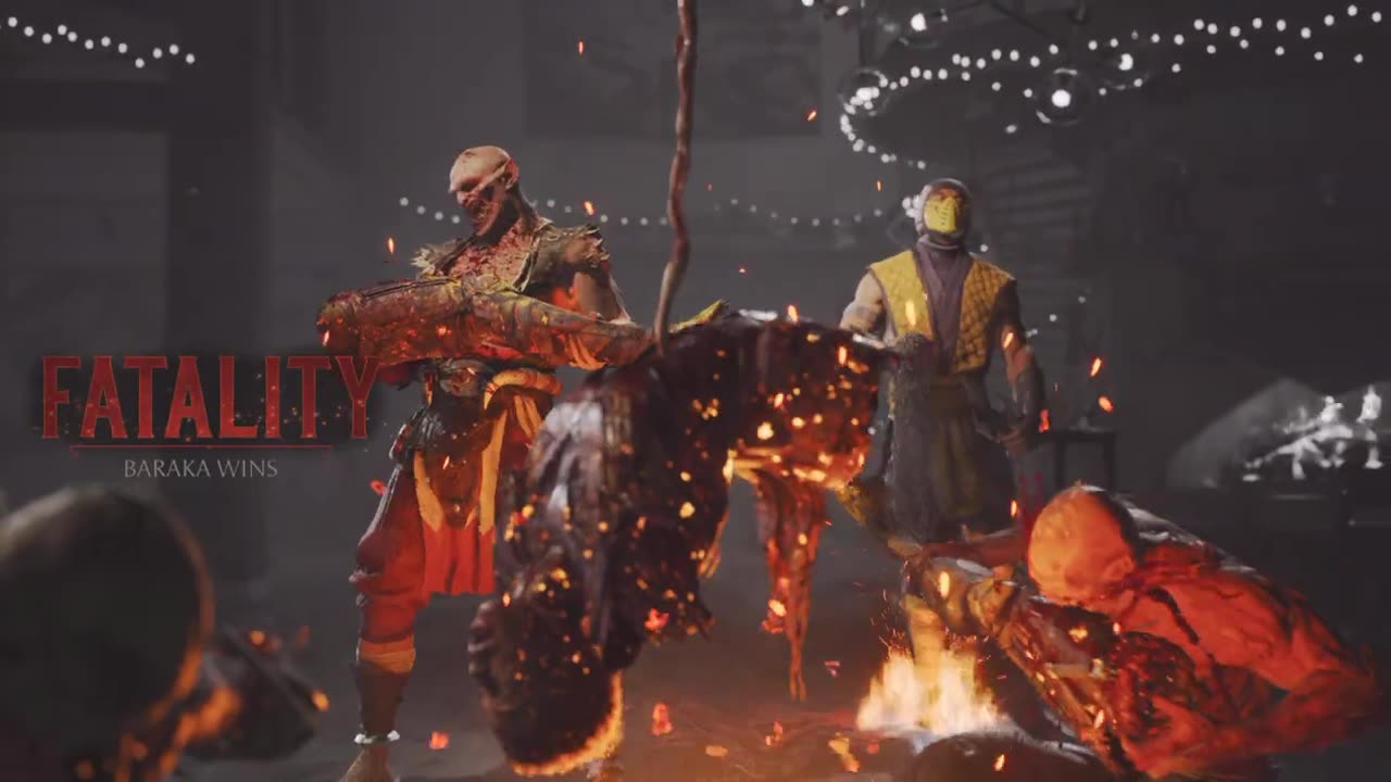 Mortal Kombat 1 - Baraka vs Cirax (Fatality1)