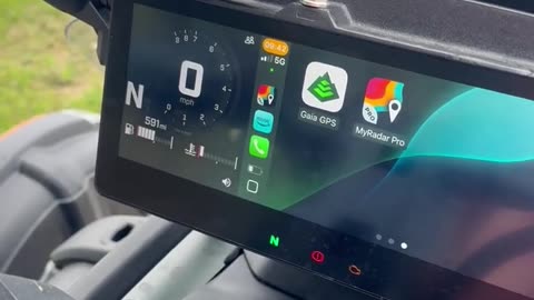 Apple Car Play on a BRP Can Am Redrock