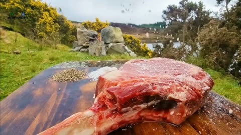 "ASMR Cooking by the Lake 🍳🌿 | Relaxing Nature Sounds & Satisfying Cooking"