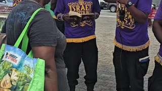 👑Israel United In Christ Prophets Make The Streets Of Port Of Spain Hottt🔥🔥🔥