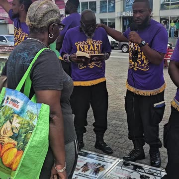 👑Israel United In Christ Prophets Make The Streets Of Port Of Spain Hottt🔥🔥🔥