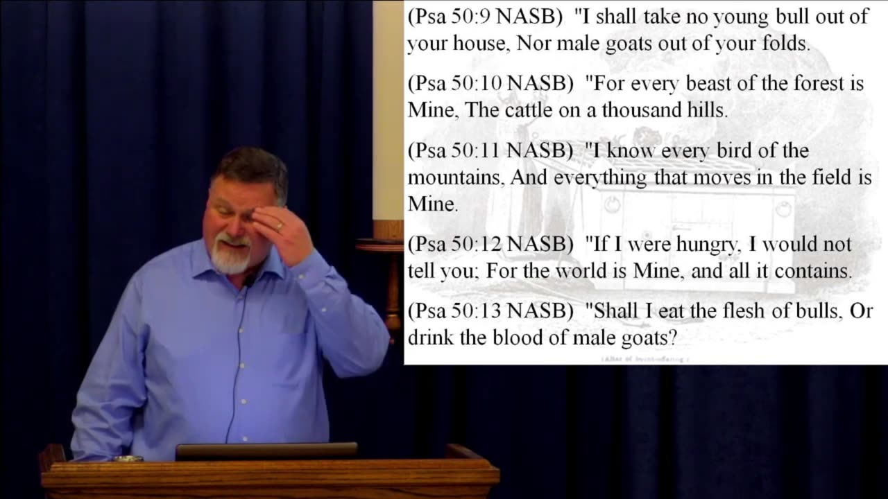 Psalms 49 – 51 – What right do they have to tell of His Ways when they ignore and break them? 2023