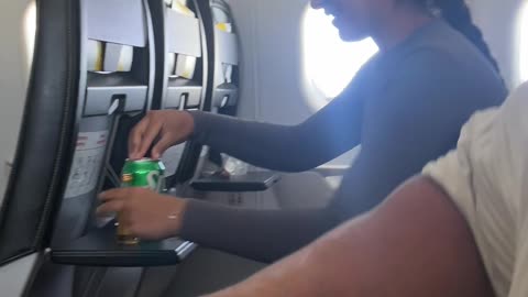 When the Flight Attendant Cuts You Off