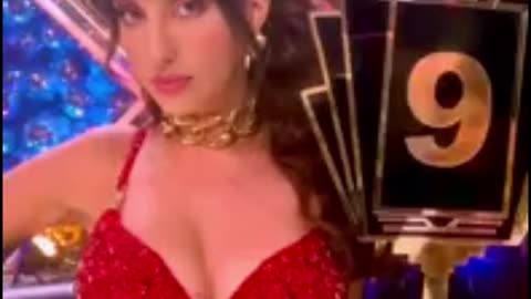 Nora Fatehi looks at you 😍🔥 | Aankh Lad Gayi | Hindi Dance Shorts #shorts