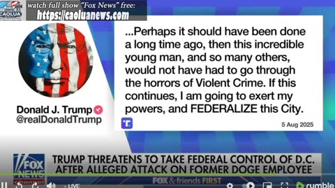 FOX and Friends 6AM - 8/6/2025 - caoluanews.com