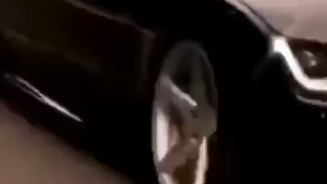 Black car