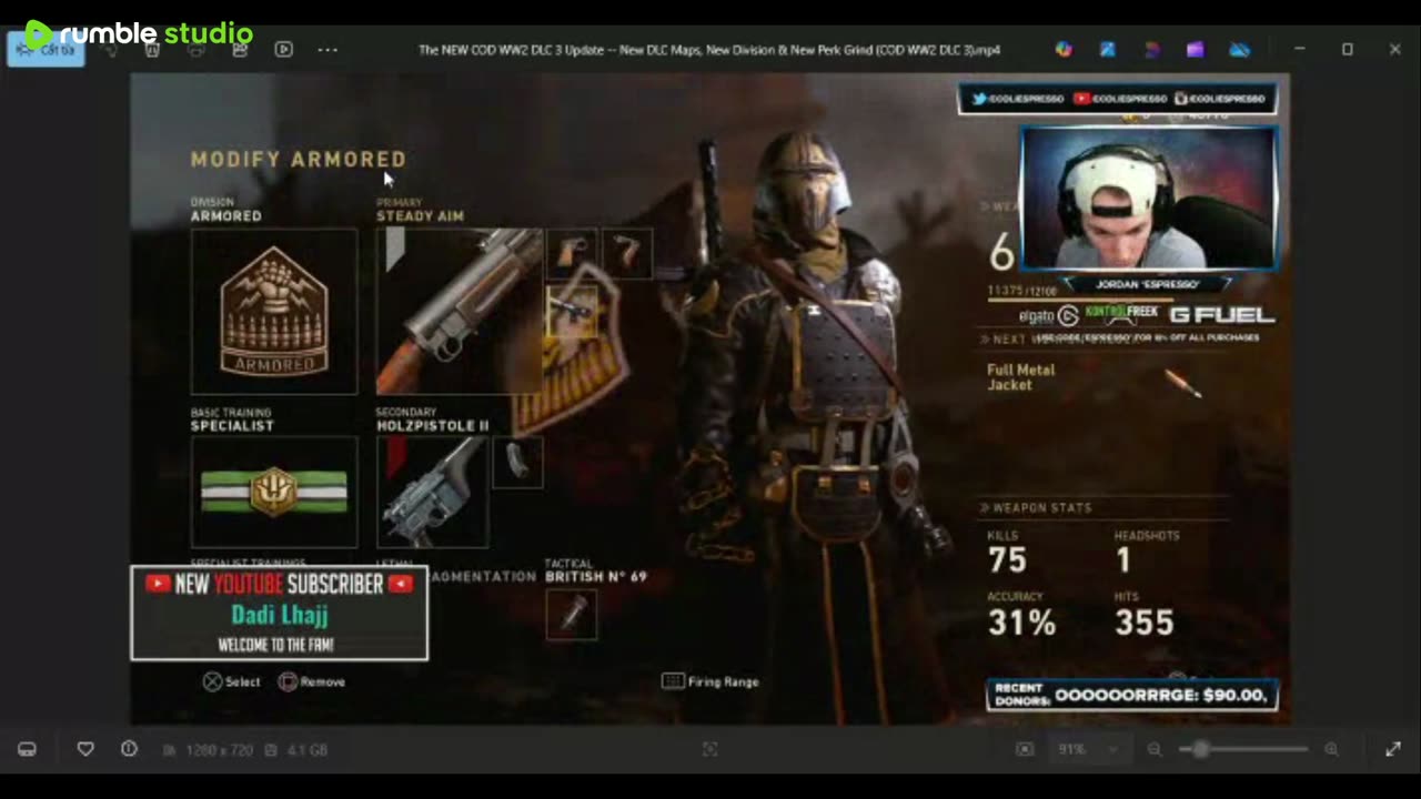 The NEW COD WW2 DLC 3 Update - New DLC Maps, New Division & New Perk GrindLIVE