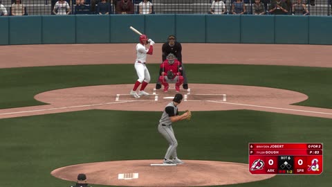 MLB The Show 25 AA Springfield Cardinals Franchise Game 15 Travelers Vs Cardinals CPU Vs CPU