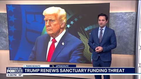 Trump Says Federal Funding Will End for Sanctuary Cities