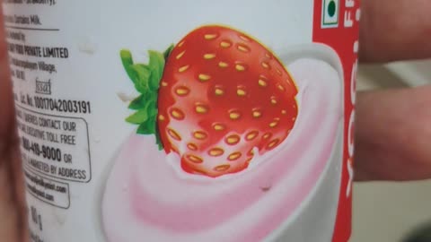 Promoting a flavored yoghurt