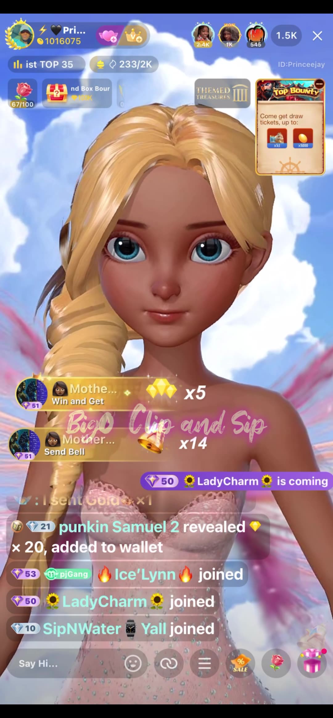 Princejay goes in on Grey Hair after she speaks on him in LadyDs live 5/13/25 #bigoclipandsip