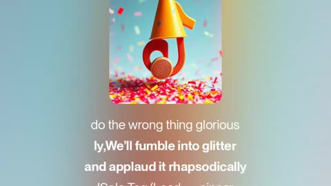 ALL RIGHT, I’LL PROCLAIM IT