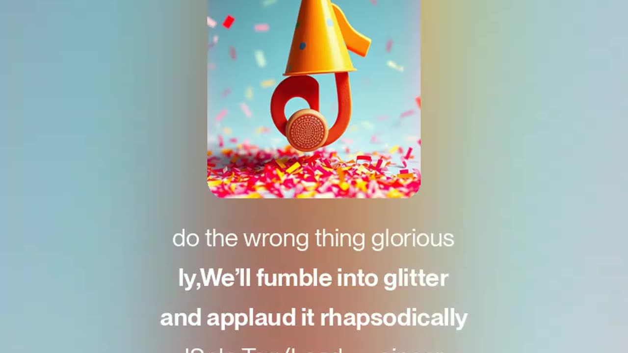 ALL RIGHT, I’LL PROCLAIM IT