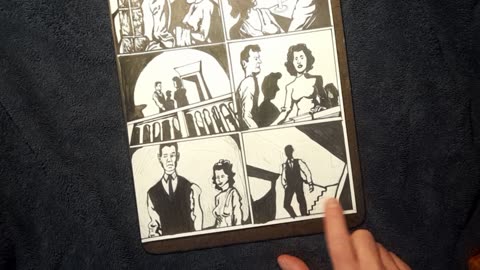 Drawing Stills from Movies. TIME LAPS.