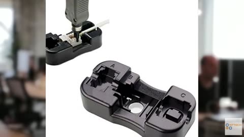 iMBAPrice Keystone Jack Punch Down Stand Holder for Cat5E/Cat6 and RJ11/RJ12 Key
