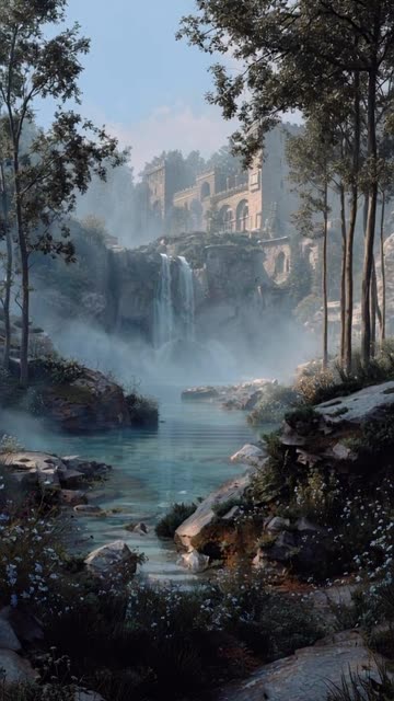 Realistic, highly atmospheric, grand scale, epic, painterly textures