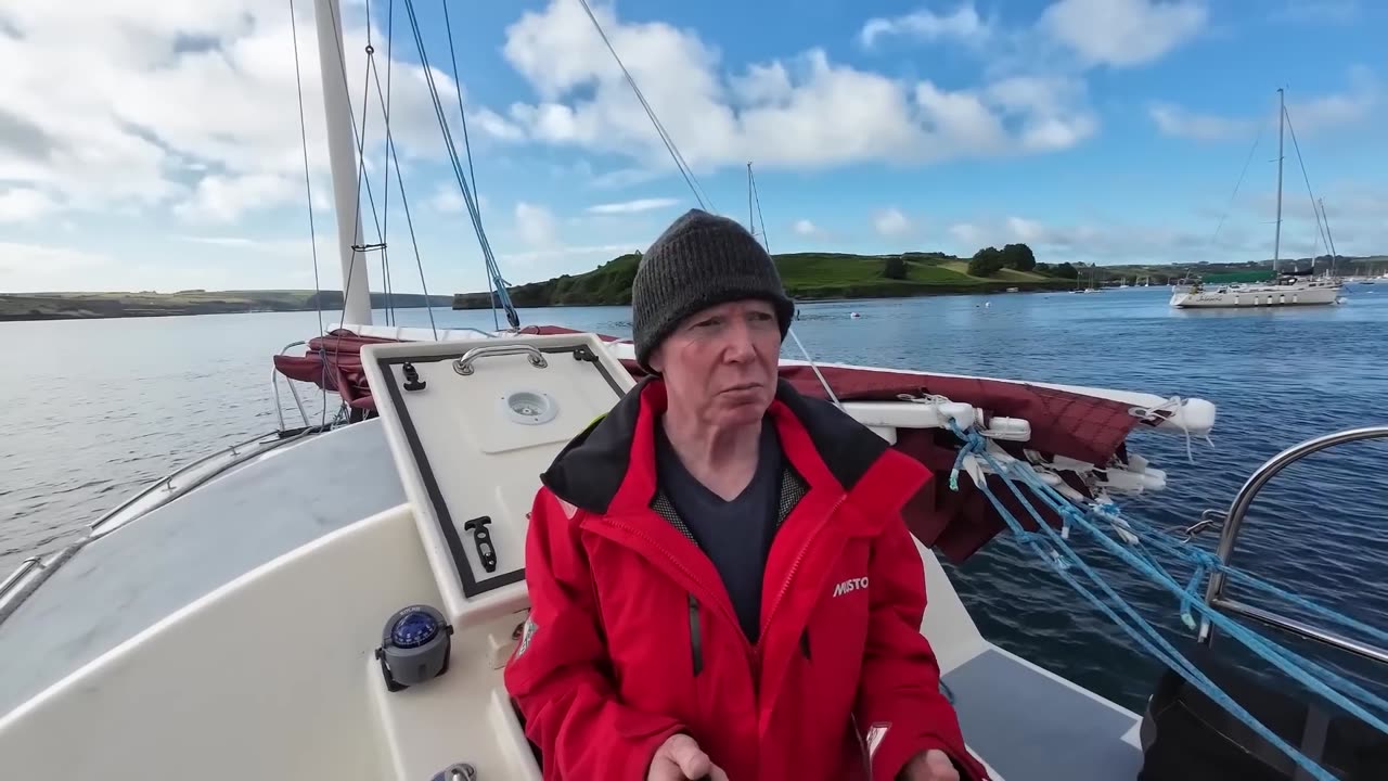 S4E26 Sailing from Kinsale to Cork Ireland in my Homebuilt 21ft Junk Rigged Sailboat