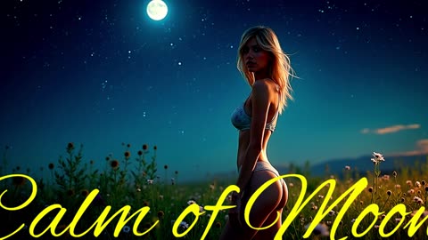 Electronic Music.Song Calm of the Moon.