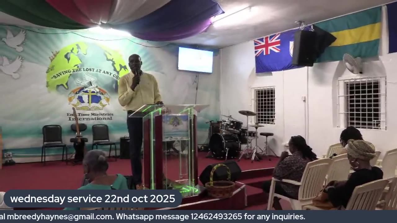 wednesday service 22nd oct 2025