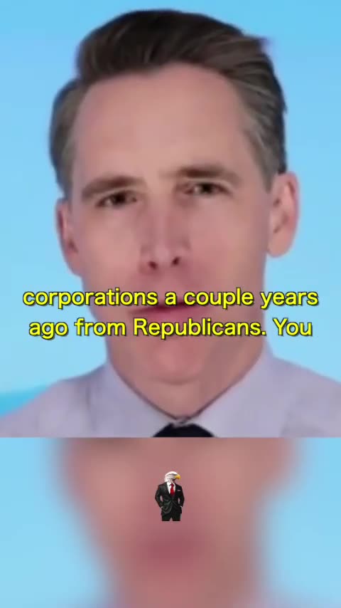 Sen. Hawley Puts His Foot On The Neck Of Big Tech In America And Gives An Ultimatum To Americans