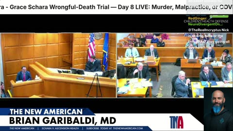 Grace Schara Trial Day 8 LIVE – Rebuttal to Binstock & Fisk on X-Rays, Consent, and COVID Claims