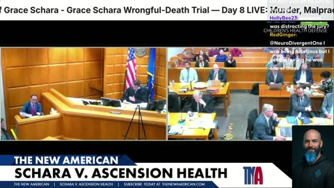 Grace Schara Trial Day 8 LIVE – Rebuttal to Binstock & Fisk on X-Rays, Consent, and COVID Claims