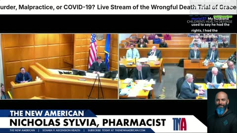 Grace Schara Trial Day 8 LIVE – Rebuttal to Binstock & Fisk on X-Rays, Consent, and COVID Claims